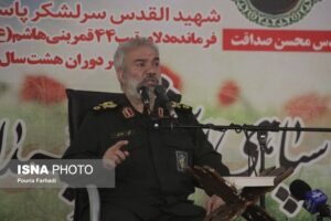 خبر سیاسی : شهید زاهدی به مثابه زمان جنگ نقش آفرینی کرد